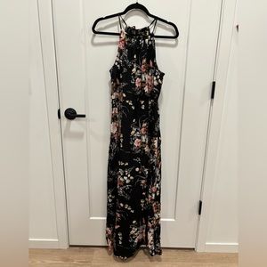 SHEIN floor length halter sundress
